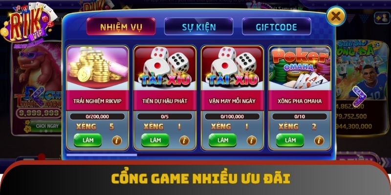 Khuyến mãi nhiều và điều kiện đơn giản